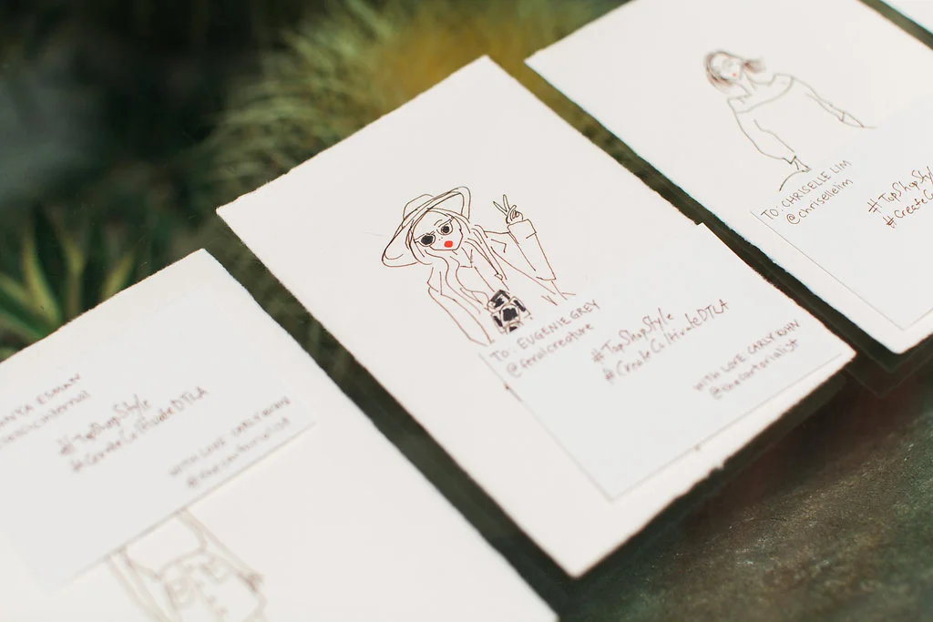 Illustrations by @thecartorialist. 