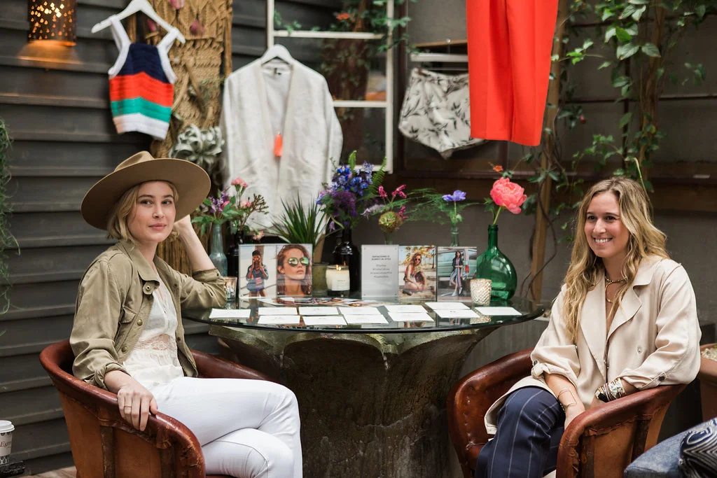 Carly Kuhn, @thecartorialist and Arianna Schioldager of Create & Cultivate.