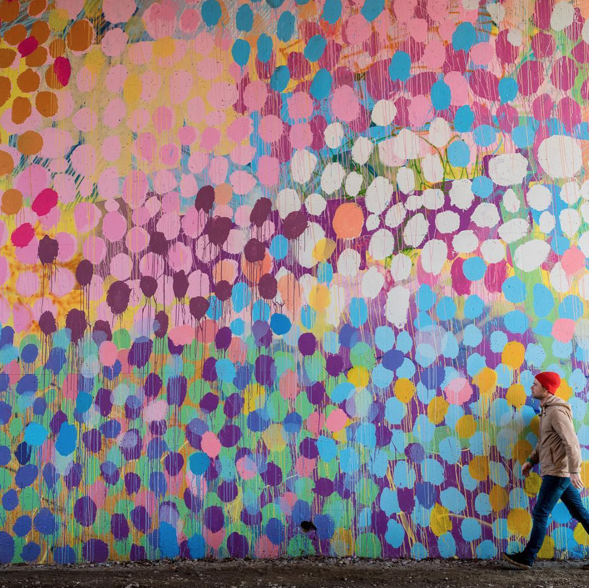 HENSE Wall - Near Piedmont Park, Beltline Trail