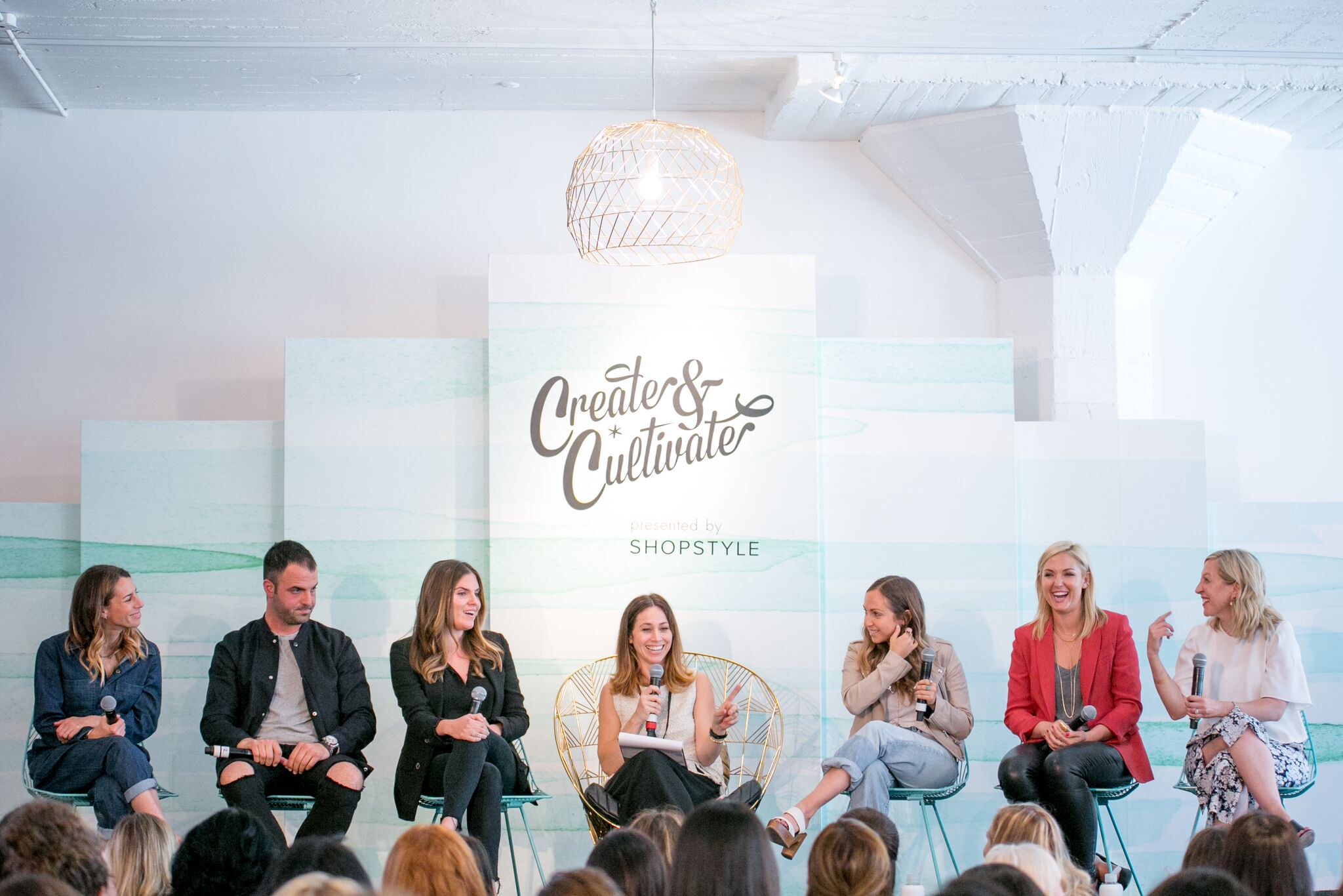 Jackie (center) and Susan (far right) on panel at CreateCultivateDTLA. 