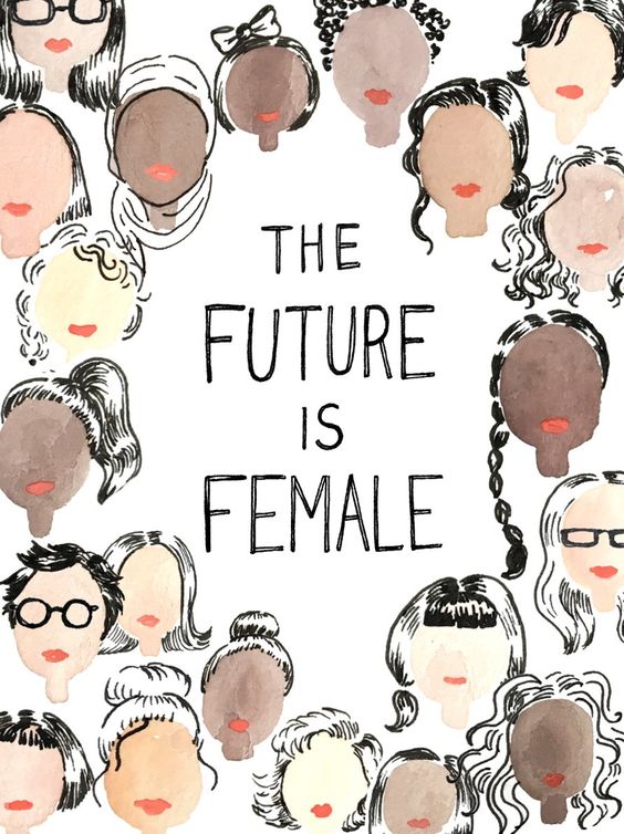 Future is Female poster designed by Kimothy Joy
