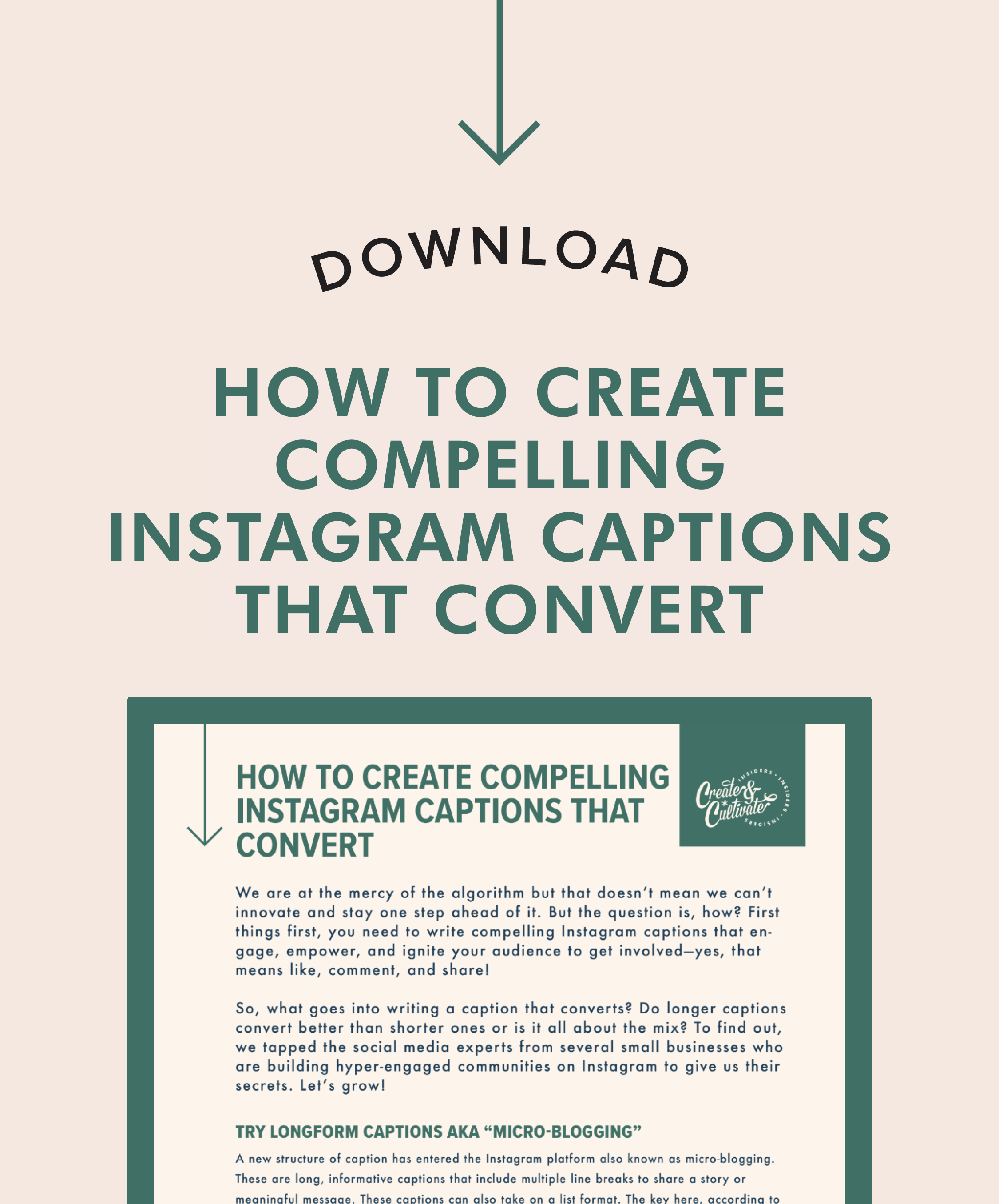 How To Create Compelling Instagram Captions That Convert Create