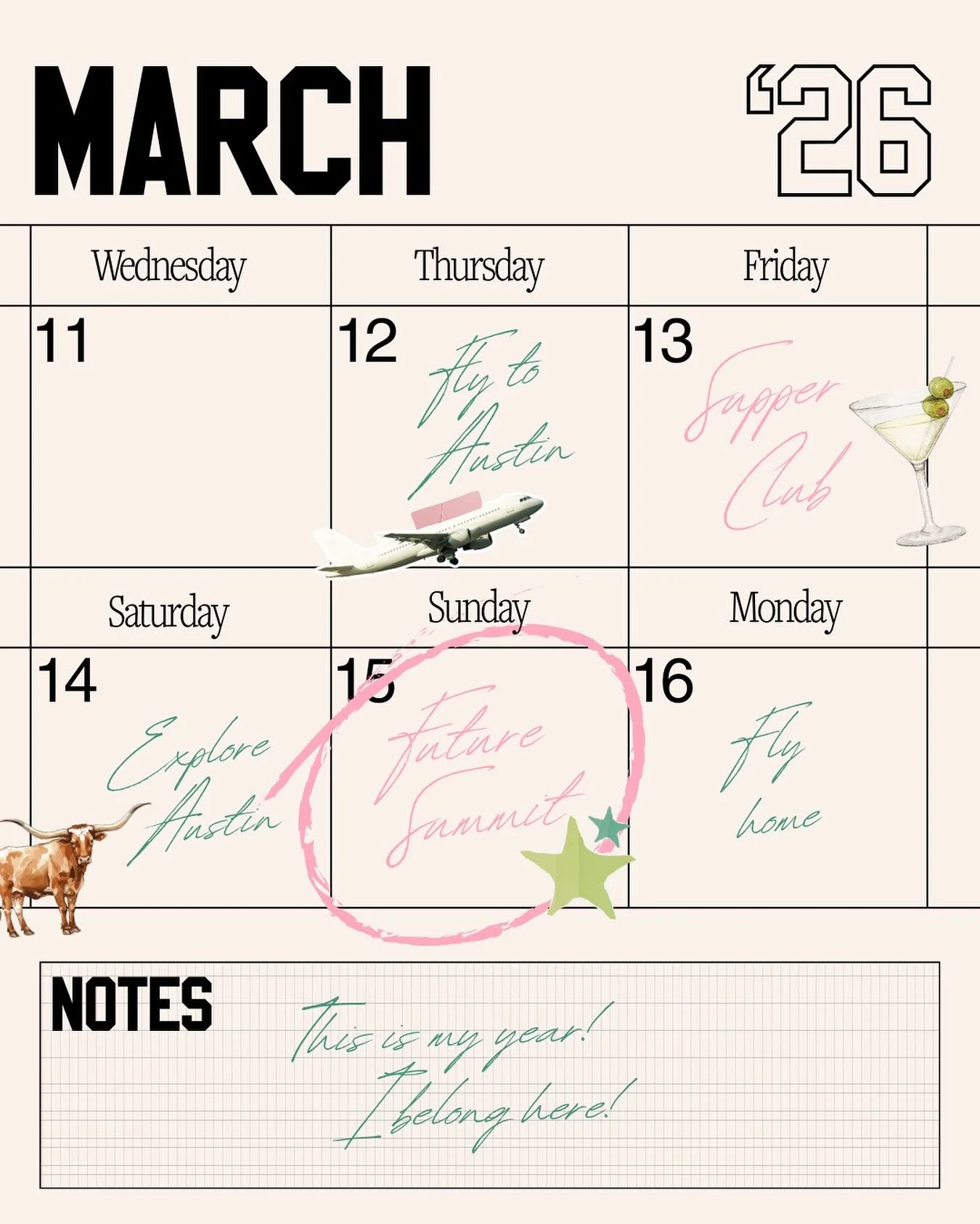 So, what are you doing in March?⁠
⁠
Because Austin is about to be the reset everyone&rsquo;s been craving.⁠
⁠
Future Summit is where the inspiration hits and the clarity follows, where ideas turn into &ldquo;wait&hellip; THAT&rsquo;S the move.&rdquo;