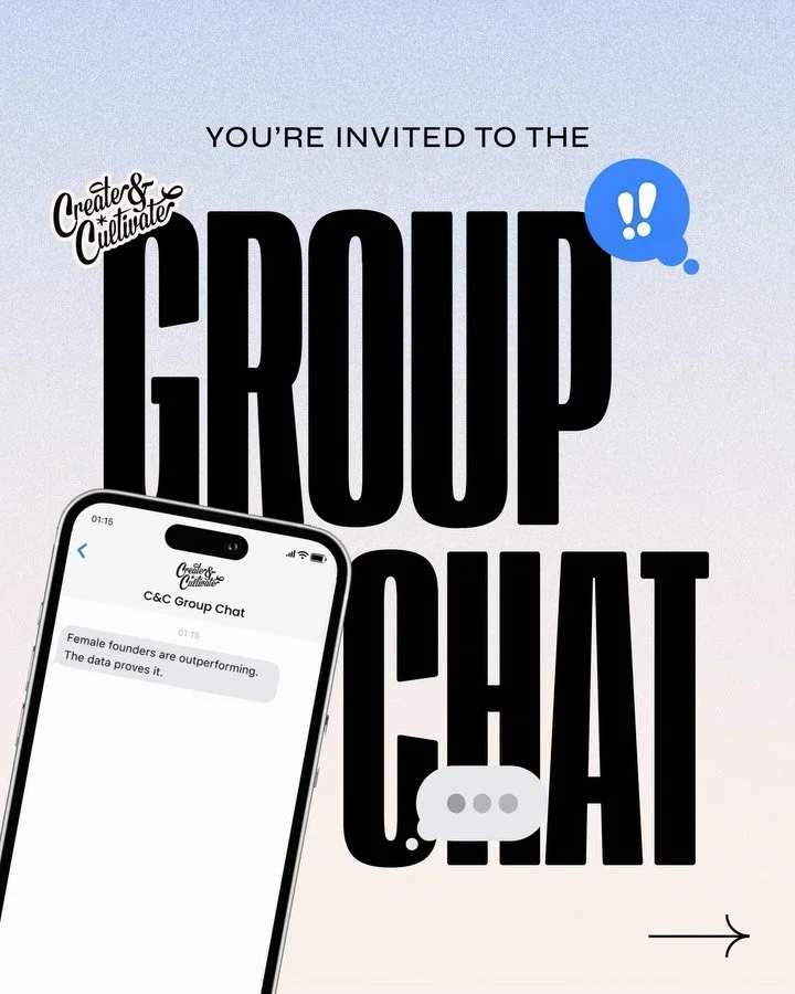 You&rsquo;ve been added to Group Chat 😉💬⁠
⁠
It&rsquo;s our new editorial drop. Twice a week, we&rsquo;re sharing the hottest POVs from founders, creators, and industry voices on business, money, marketing, and culture. The kind of reads you&rsquo;l