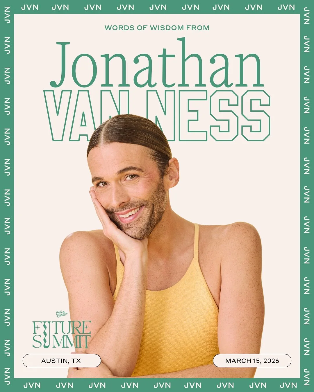 Everyone deserves a friend who hypes them up like JVN. 💅⁠
⁠
Our favorite hype human @jvn is kicking off the day at Future Summit in Austin, TX on March 15 and we can&rsquo;t think of a better way to start the day.⁠
⁠
Comment &ldquo;future&rdquo; and