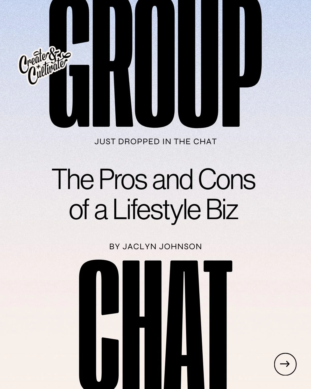 Not every business is built for the same game, and that&rsquo;s exactly where founders get tripped up.⁠
⁠
This week in @jaclynrjohnson&rsquo;s group chat article, she&rsquo;s getting real about the difference between lifestyle businesses and venture-