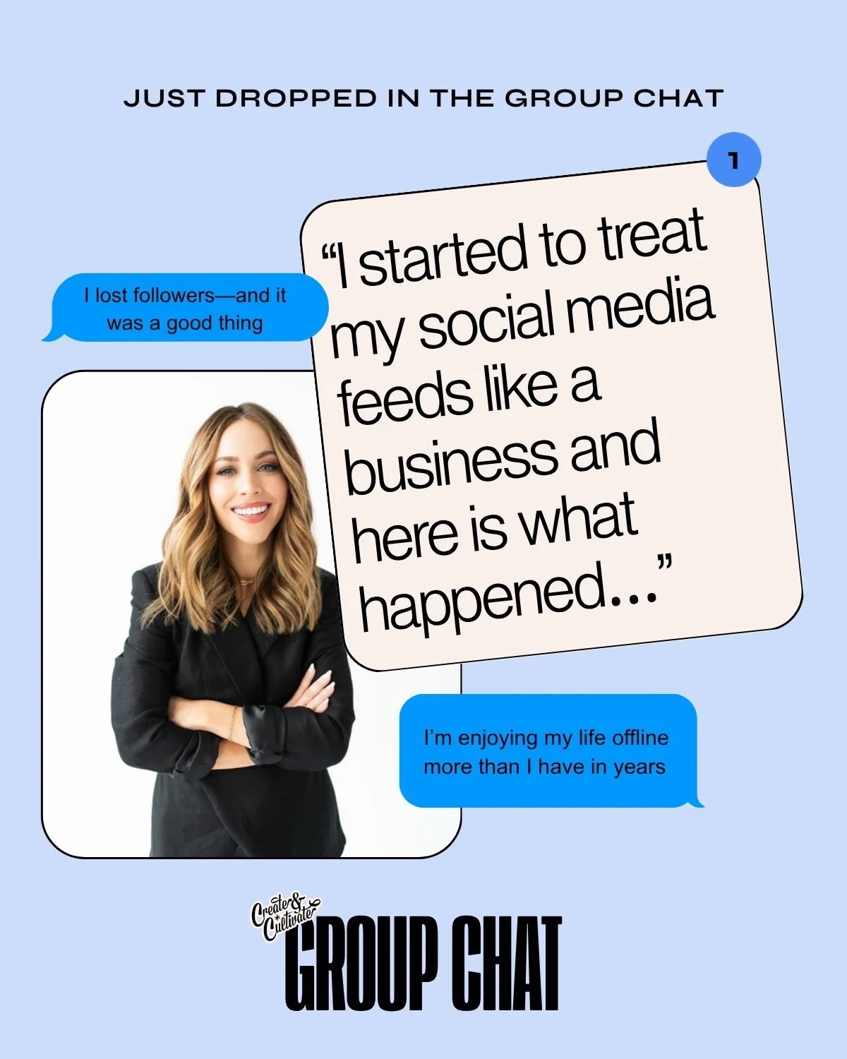 What if losing followers was actually the best thing that ever happened to your account? 👀 @jaclynrjohnson is back in the chat &mdash; and she&rsquo;s sharing exactly what happened when she stopped playing it safe and started treating her feed like 