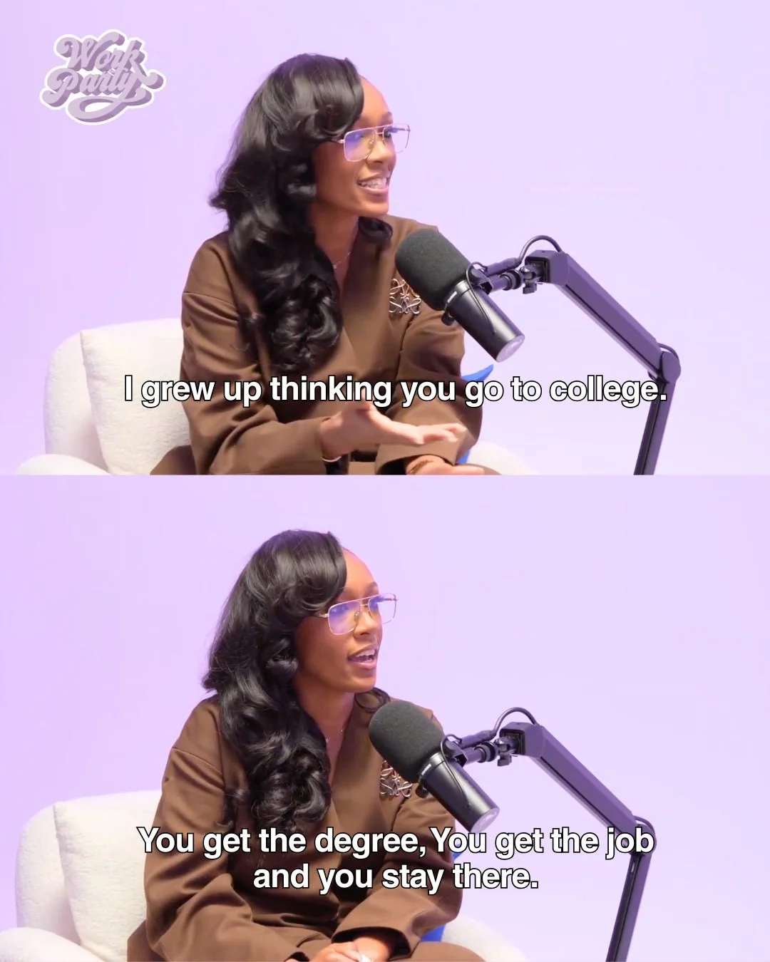 The old playbook said: go to college, get the degree, get the job, and stay there. 🎓⁠
⁠
But Adrienne from Zillow said what we&rsquo;re all feeling &mdash; times have changed. We&rsquo;re not chasing titles anymore. We&rsquo;re chasing alignment. ✨⁠
