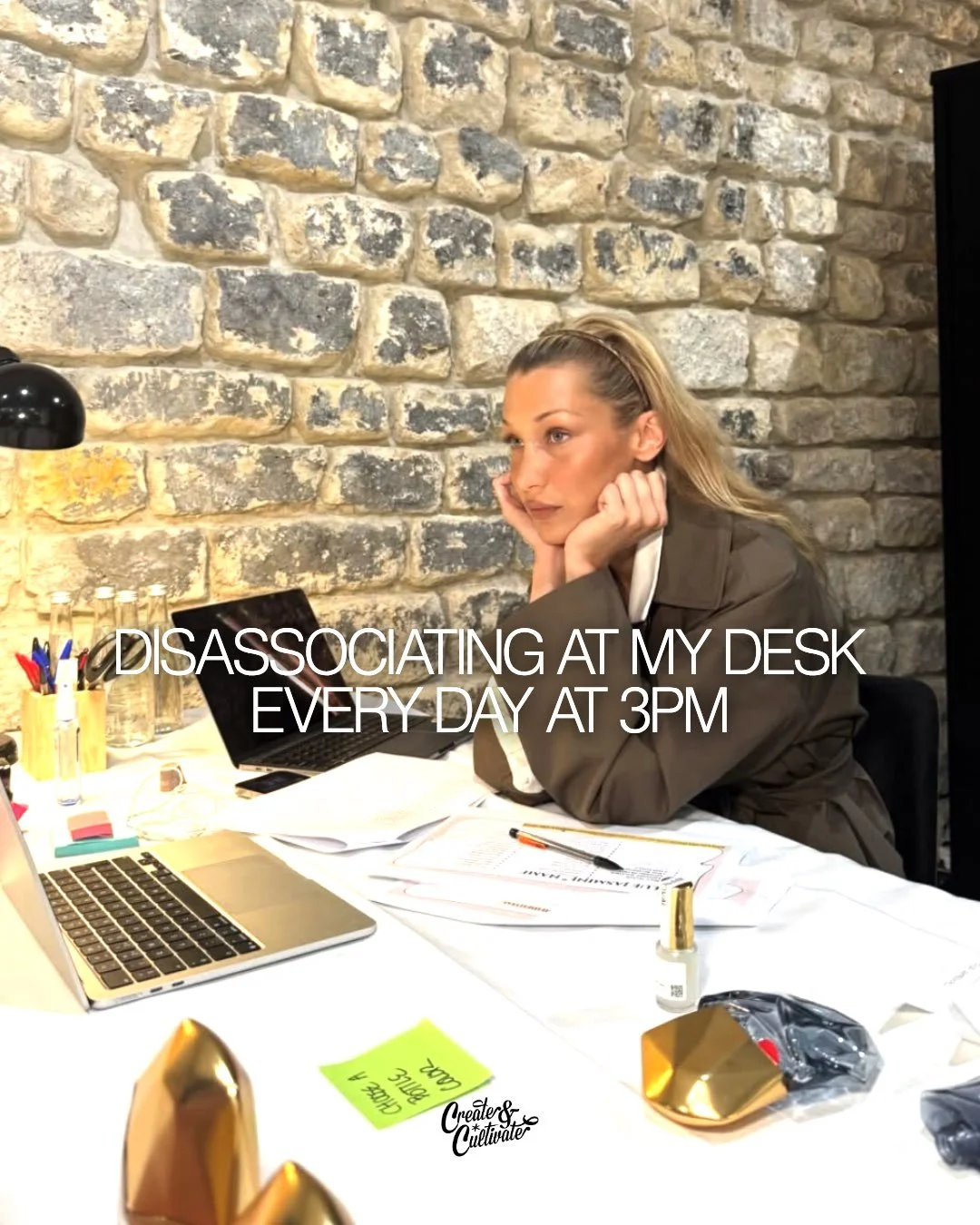 So we are all victims of the 3 pm slump, right?