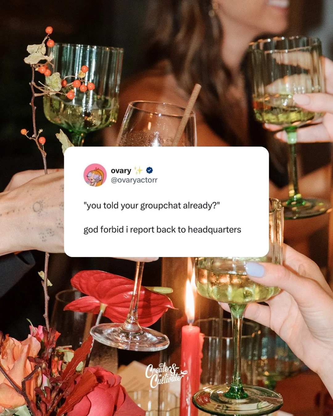 The groupchat is privy to everything 😉