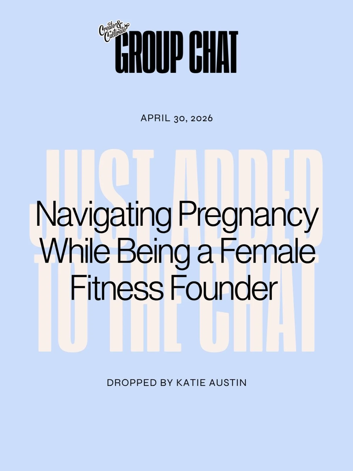 @katieaustin built a fitness brand around showing up &mdash; and then everything changed. 🤍⁠
⁠
Swipe to see what pregnancy taught her about running a business, and why the hardest seasons might be your most powerful ones.⁠
⁠
Comment KATIE and we&rsq