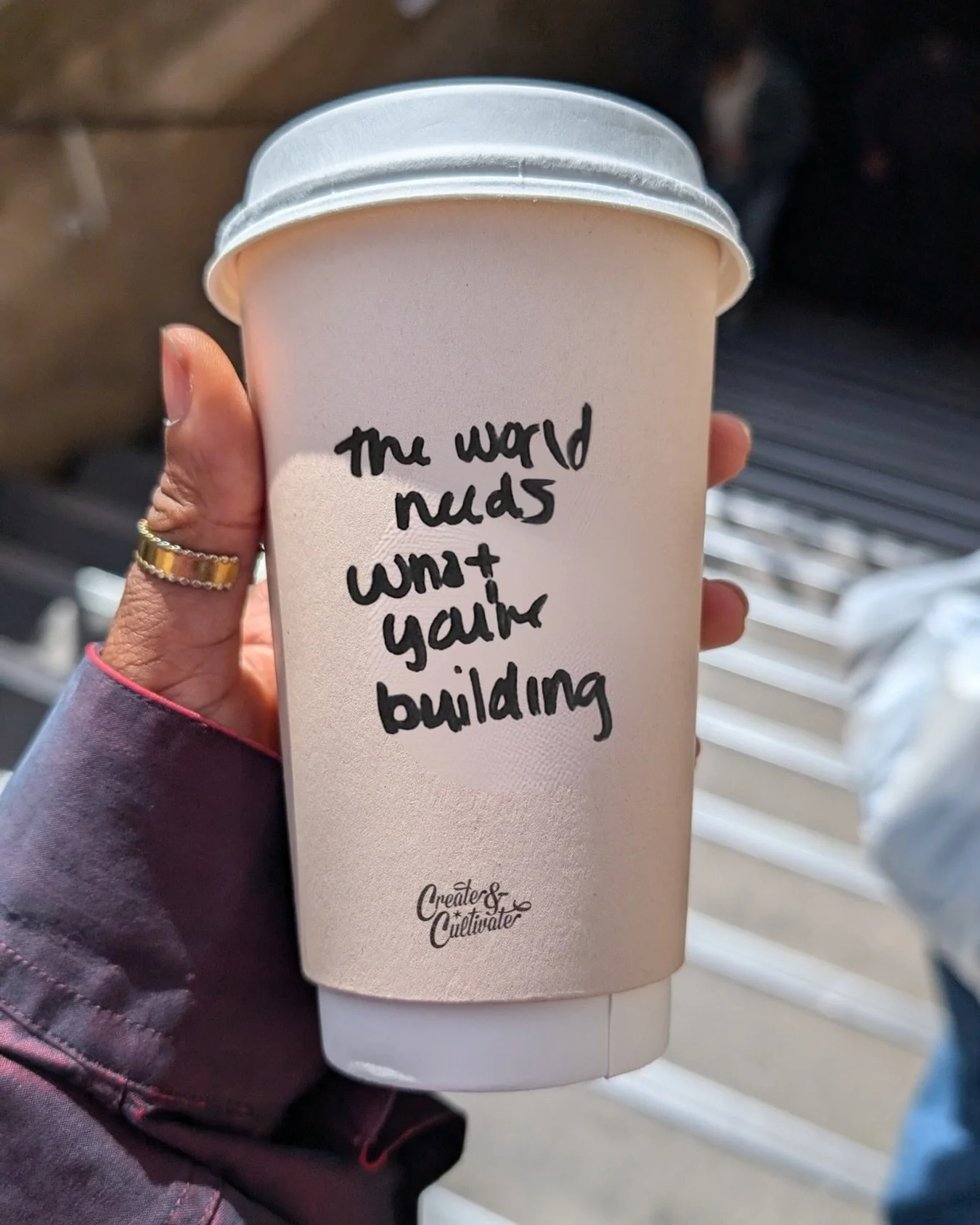 WE need what you&rsquo;re building ✨