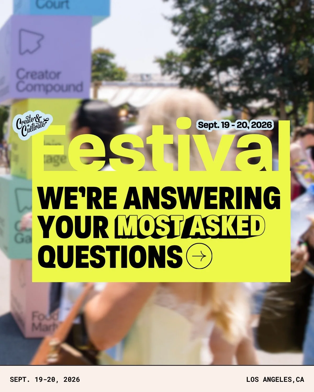 You asked. We answered. 👇⁠
⁠
Swipe through for everything you need to know about the world&rsquo;s largest festival for women in business &mdash; the location, what&rsquo;s happening across two full days, who it&rsquo;s for, and how to get there.⁠
⁠