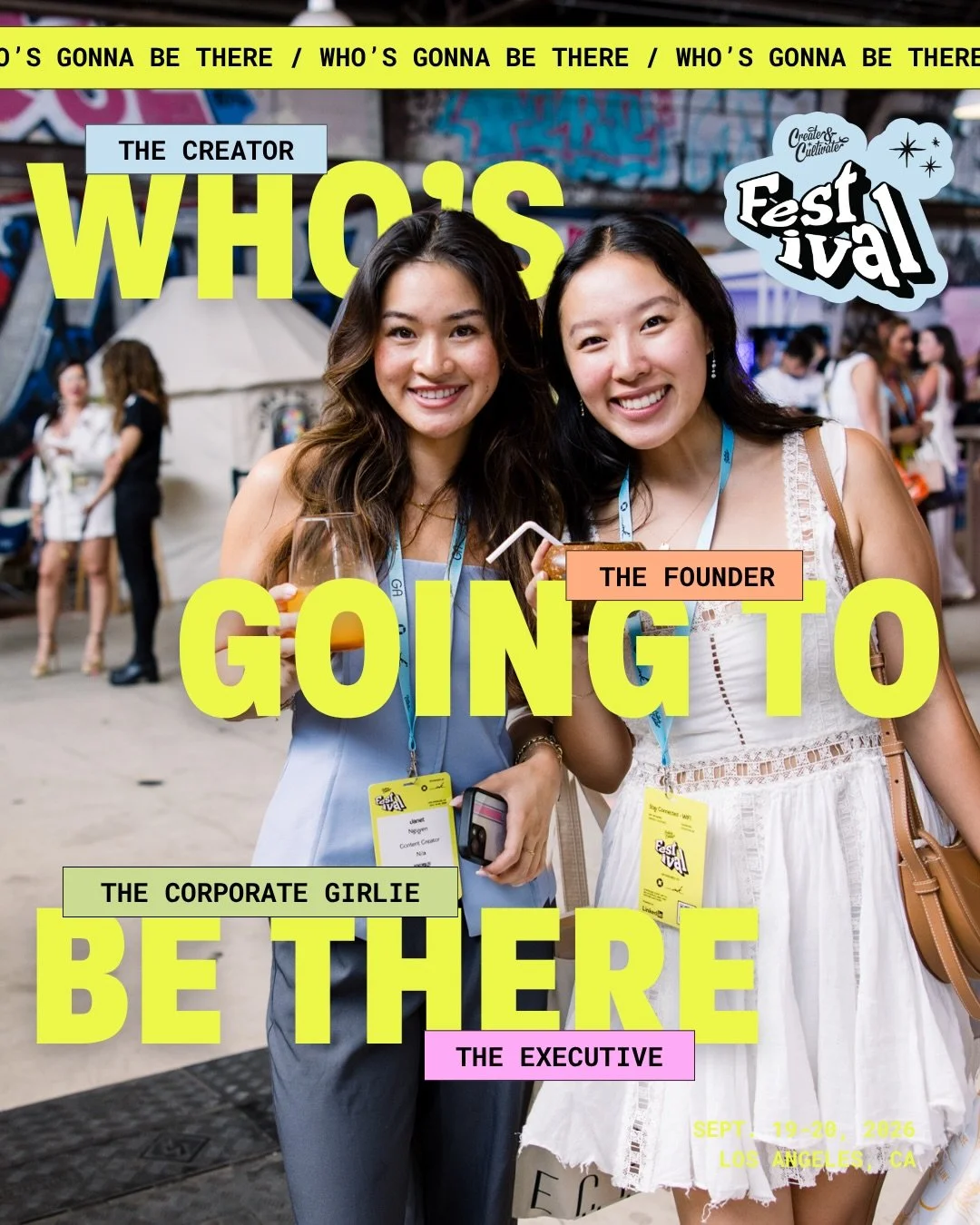 There is a stage, a panel, and a conversation at Festival made for exactly where you are right now. 🔥⁠
⁠
Swipe for a sneak peek at some of the panels you won&rsquo;t want to miss. ➡️⁠
⁠
The world&rsquo;s largest festival for women in business is bac