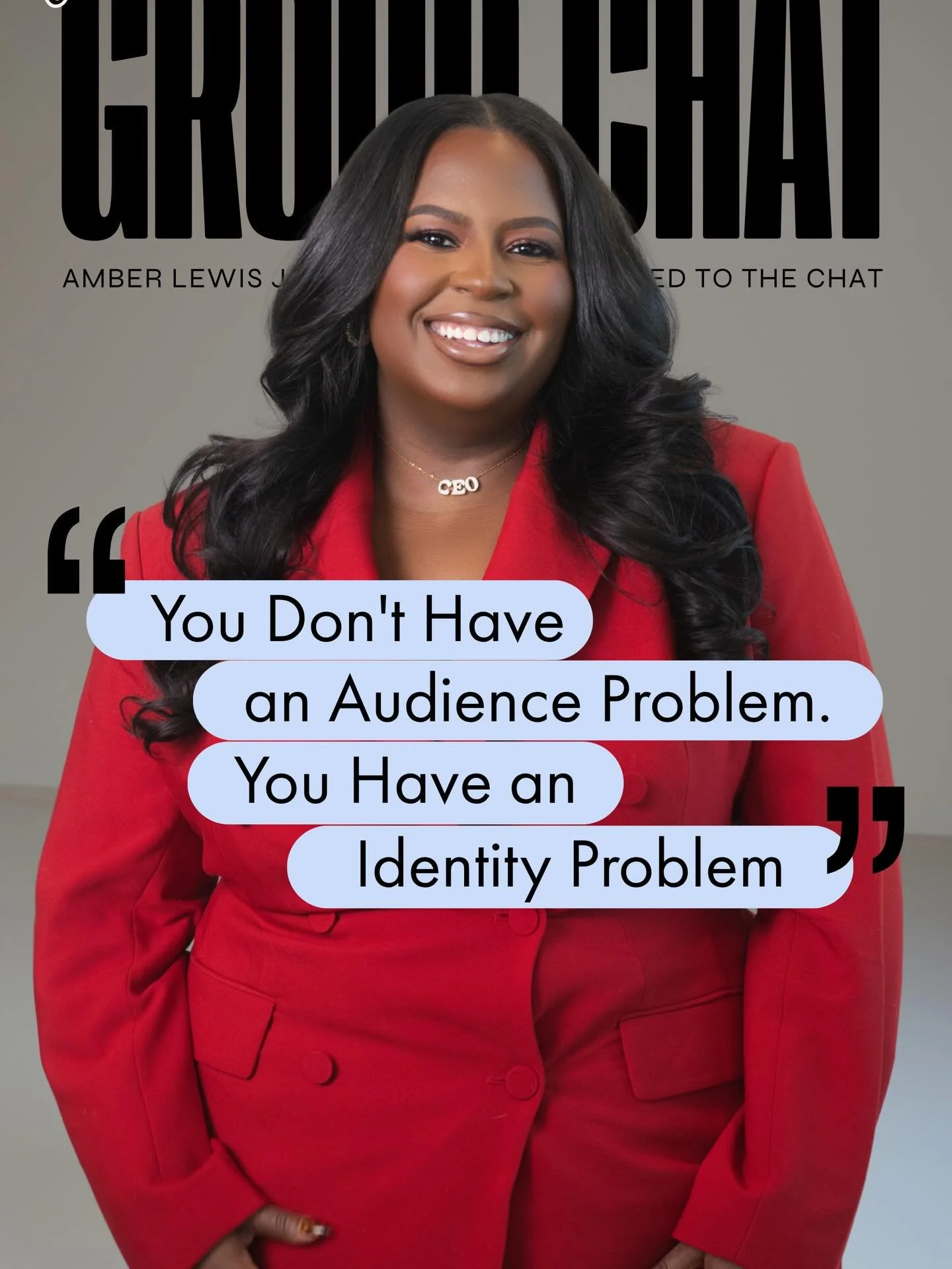 You don&rsquo;t have an audience problem. You have an identity problem.⁠

@socialinthecity has entered the chat &mdash; and she&rsquo;s saying what nobody in the creator space wants to admit.⁠
⁠
The tactics, the hooks, the posting schedules &mdash; n