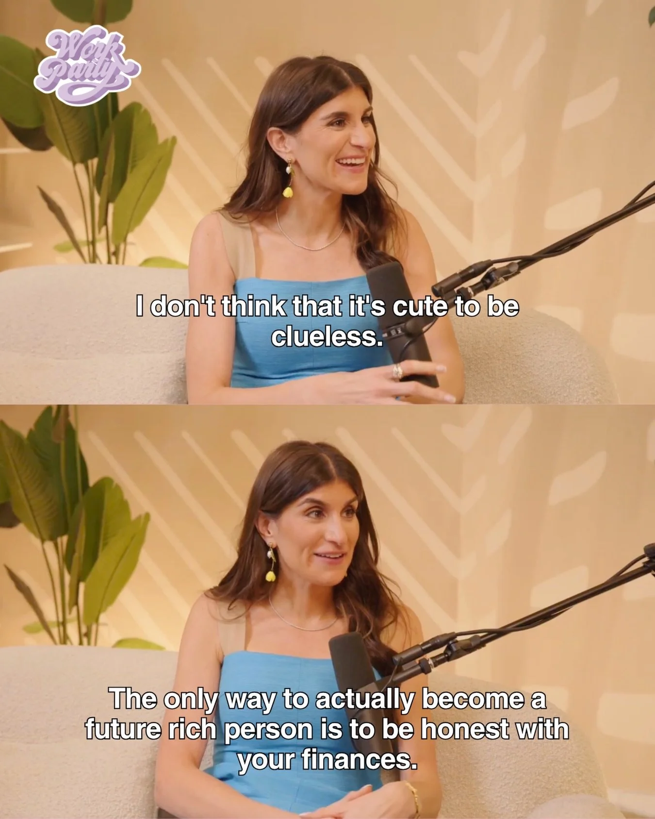 She said what she said. 👀 

@mrsdowjones is on the latest episode of @workparty and she is not holding back on why girl math is actively working against us, why being clueless about money is not the flex we think it is, and what it actually takes to