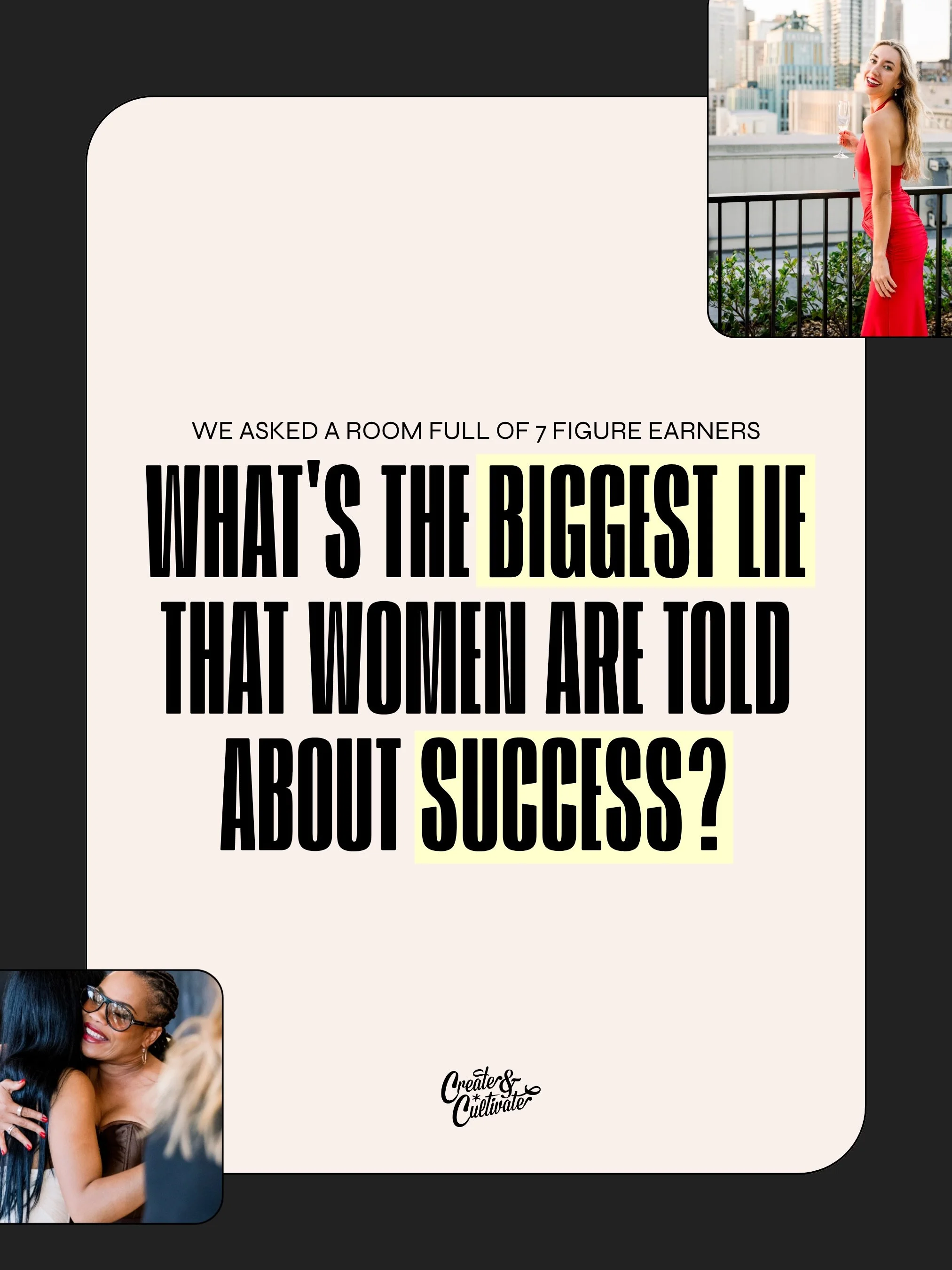 What&rsquo;s the biggest lie you&rsquo;ve been told about success?⁠
⁠
We asked a room full of seven-figure earners, and they all answered with some version of &ldquo;you can&rsquo;t have it all.&rdquo;

Turns out&hellip; you can 🙂&zwj;↕️