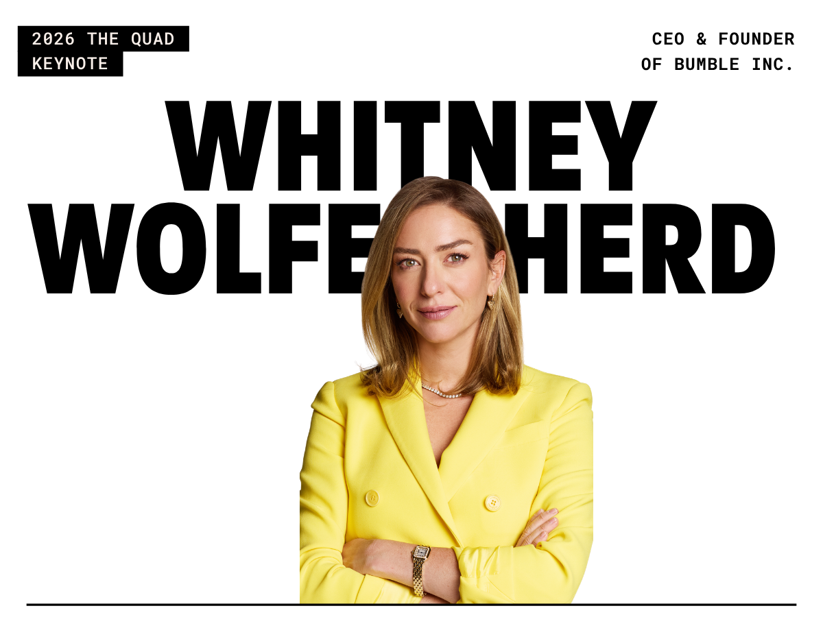 Whitney Wolfe Herd, CEO & Founder of Bumble Inc. and 2026 Festival Keynote