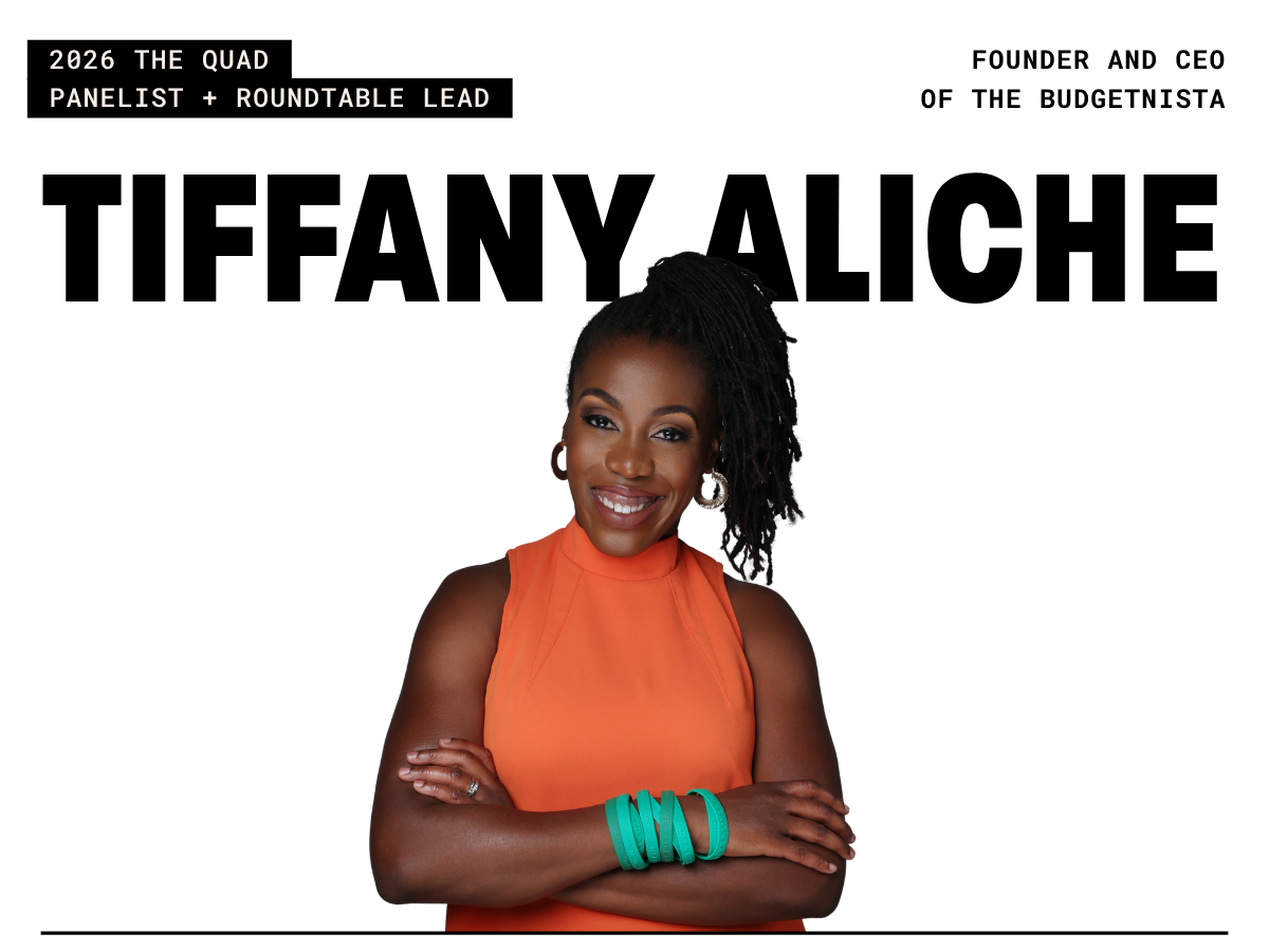 Tiffany Aliche, Founder and CEO of The Budgetnista and 2026 Festival Speaker
