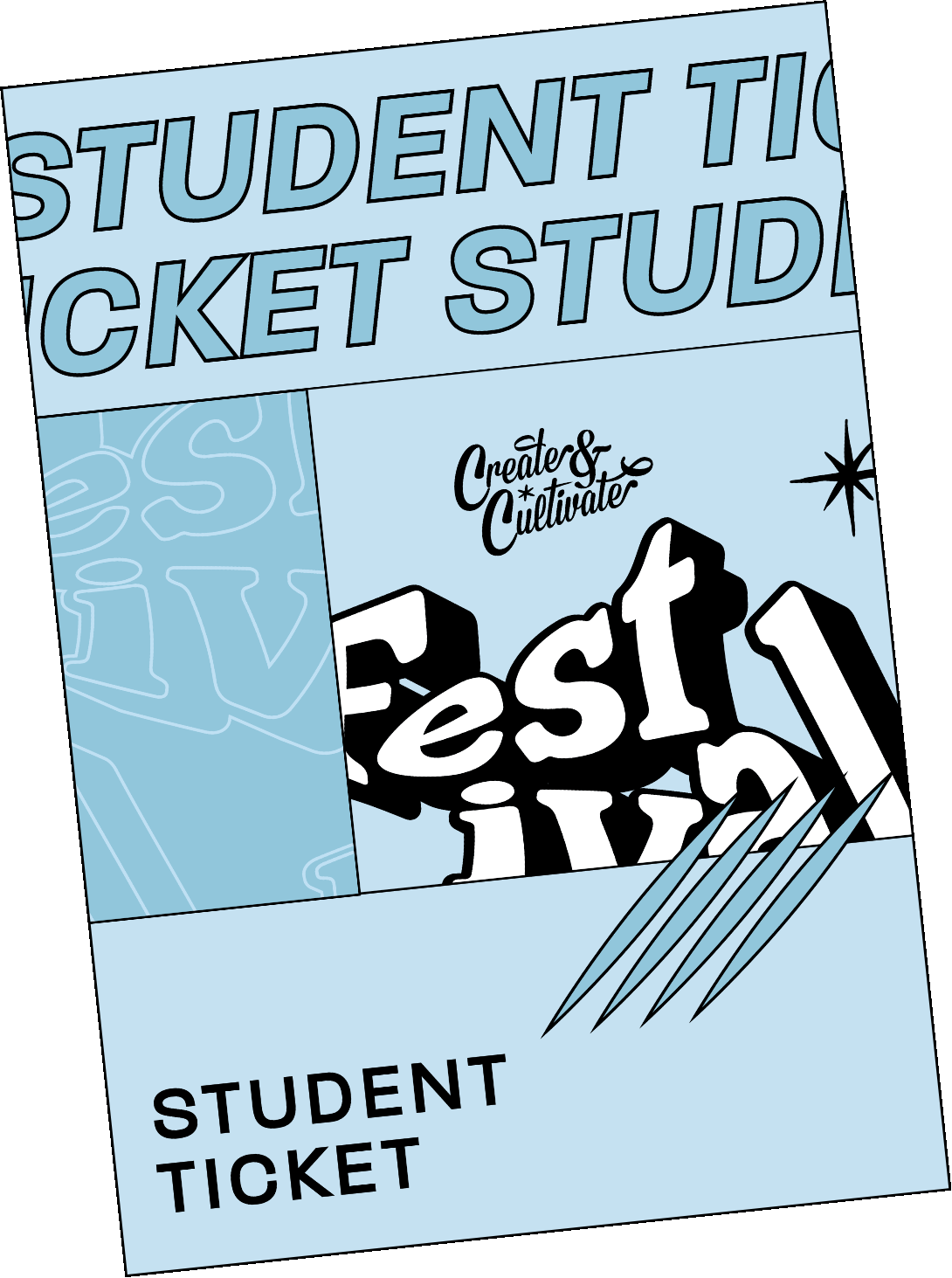Student Ticket Stub