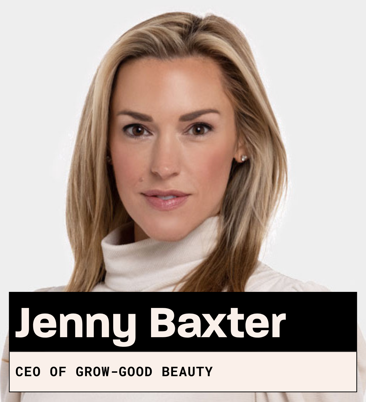 Jenny Baxter, CEO of Grow-Good Beauty