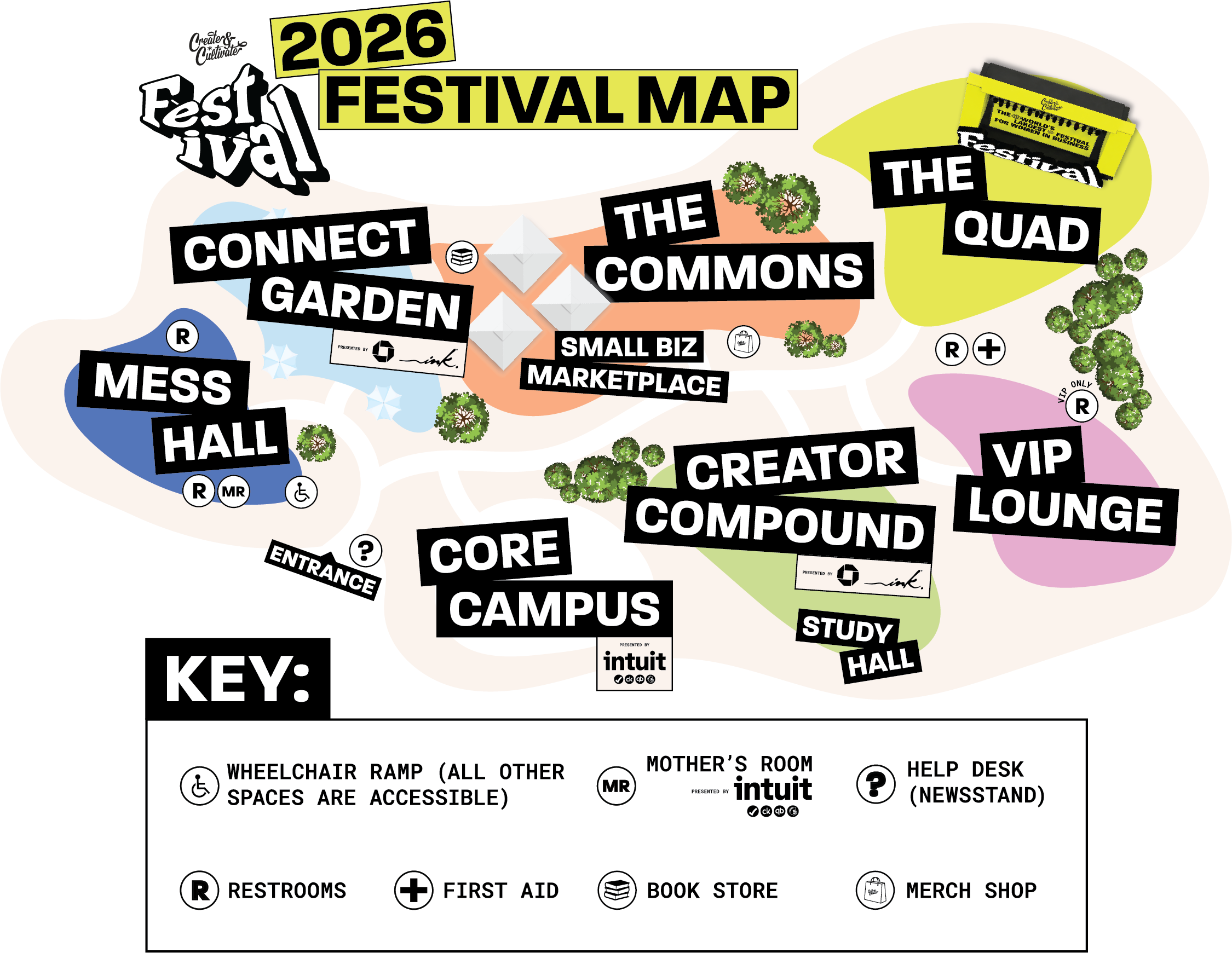 The 2026 Festival Map