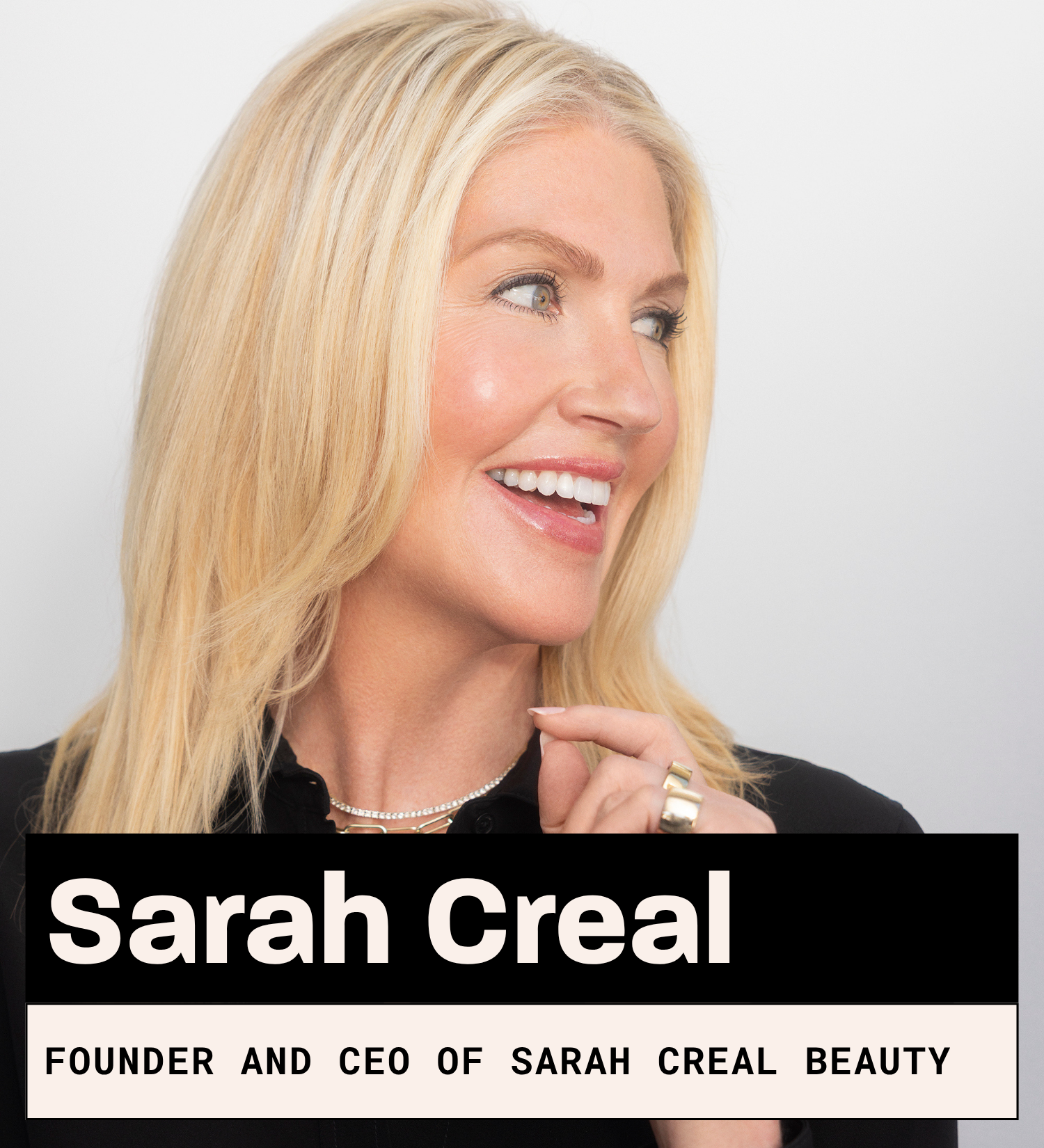 Sarah Creal, Founder and CEO of Sarah Creal Beauty