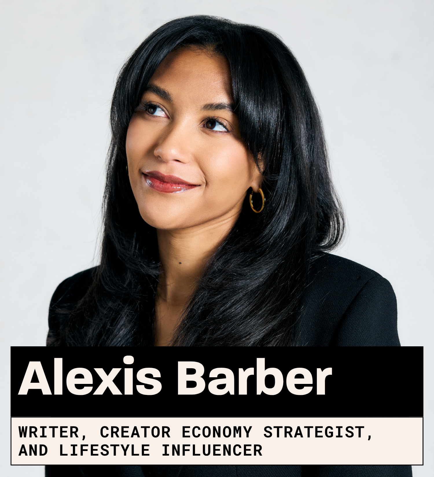 Alexis Barber, writer, creator economy strategist, and lifestyle influencer