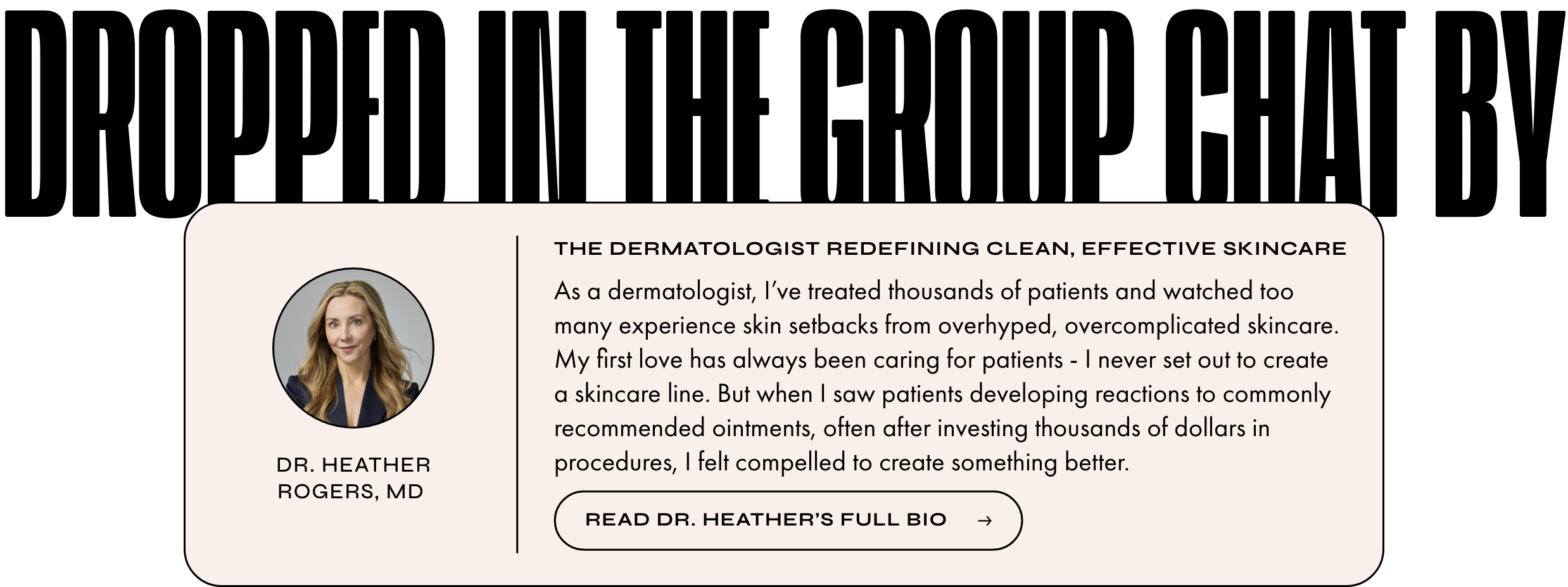 Dropped in the Group Chat by Dr. Heather Rogers
