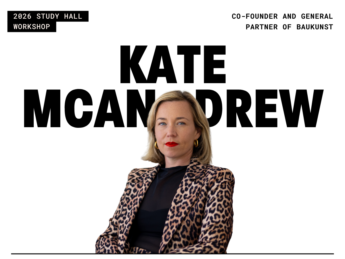 Kate McAndrew, Co-Founder and General Partner of Baukunst and 2026 Festival Speaker