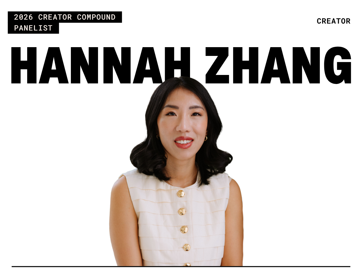 Hannah Zhang, Creator and 2026 Festival Speaker