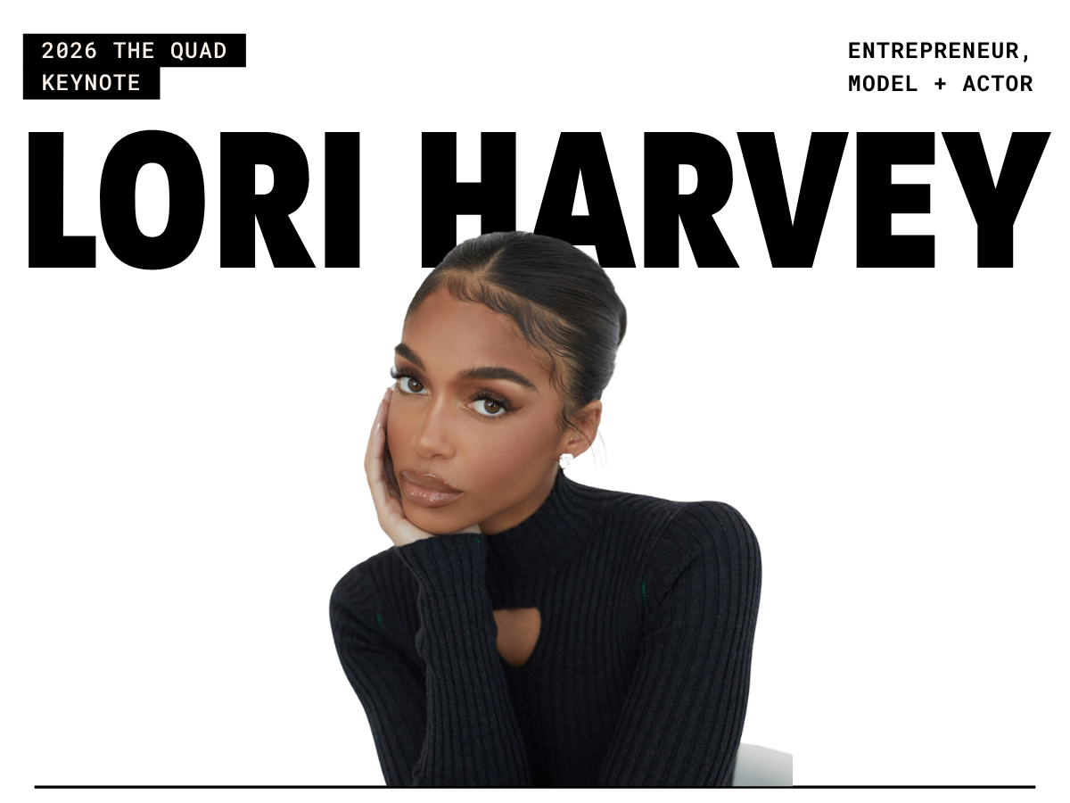 Lori Harvey, Entrepreneur, Model & Actor and 2026 The Quad Keynote