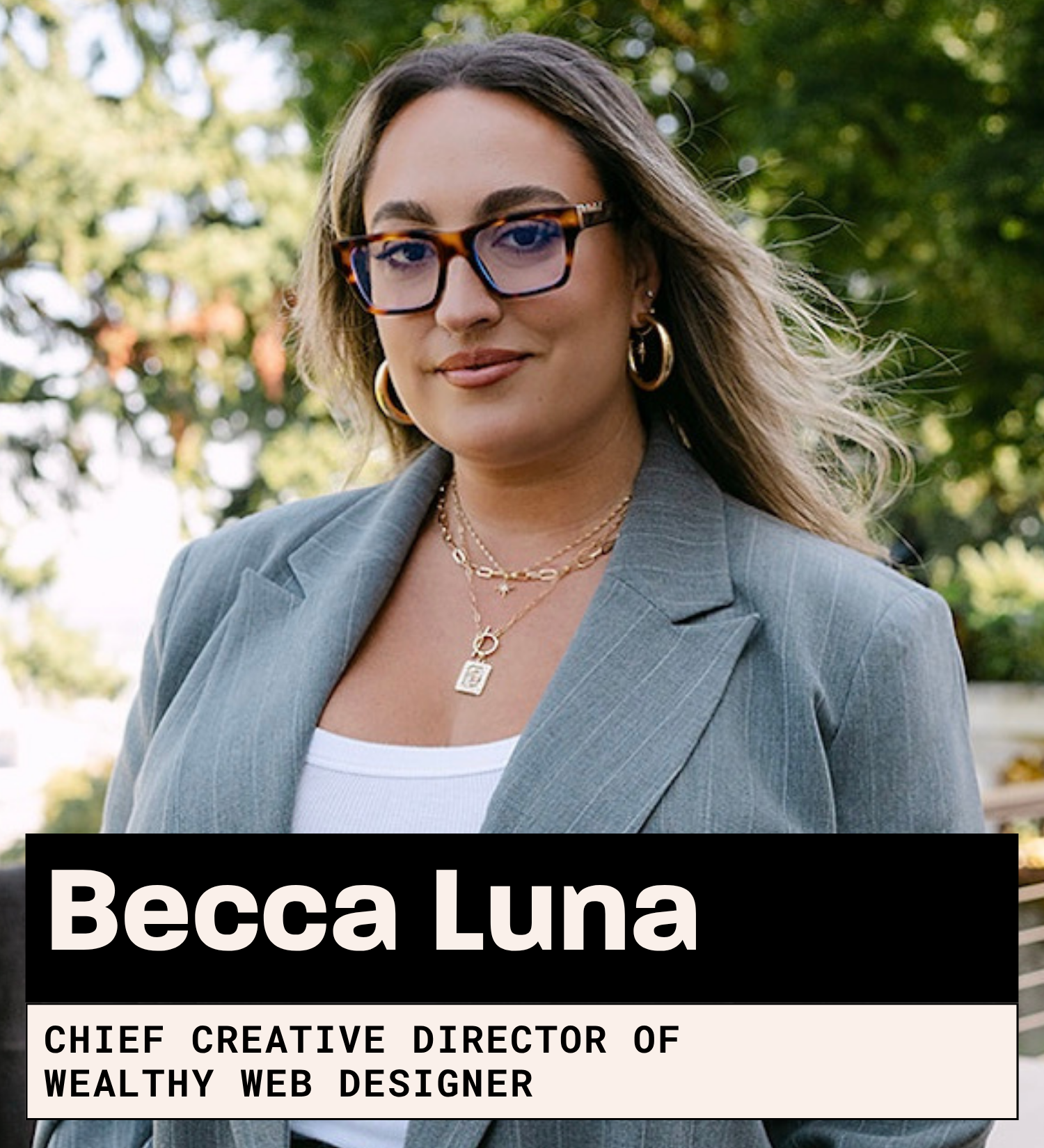 Becca Luna, Chief Creative Director of Wealthy Web Designer