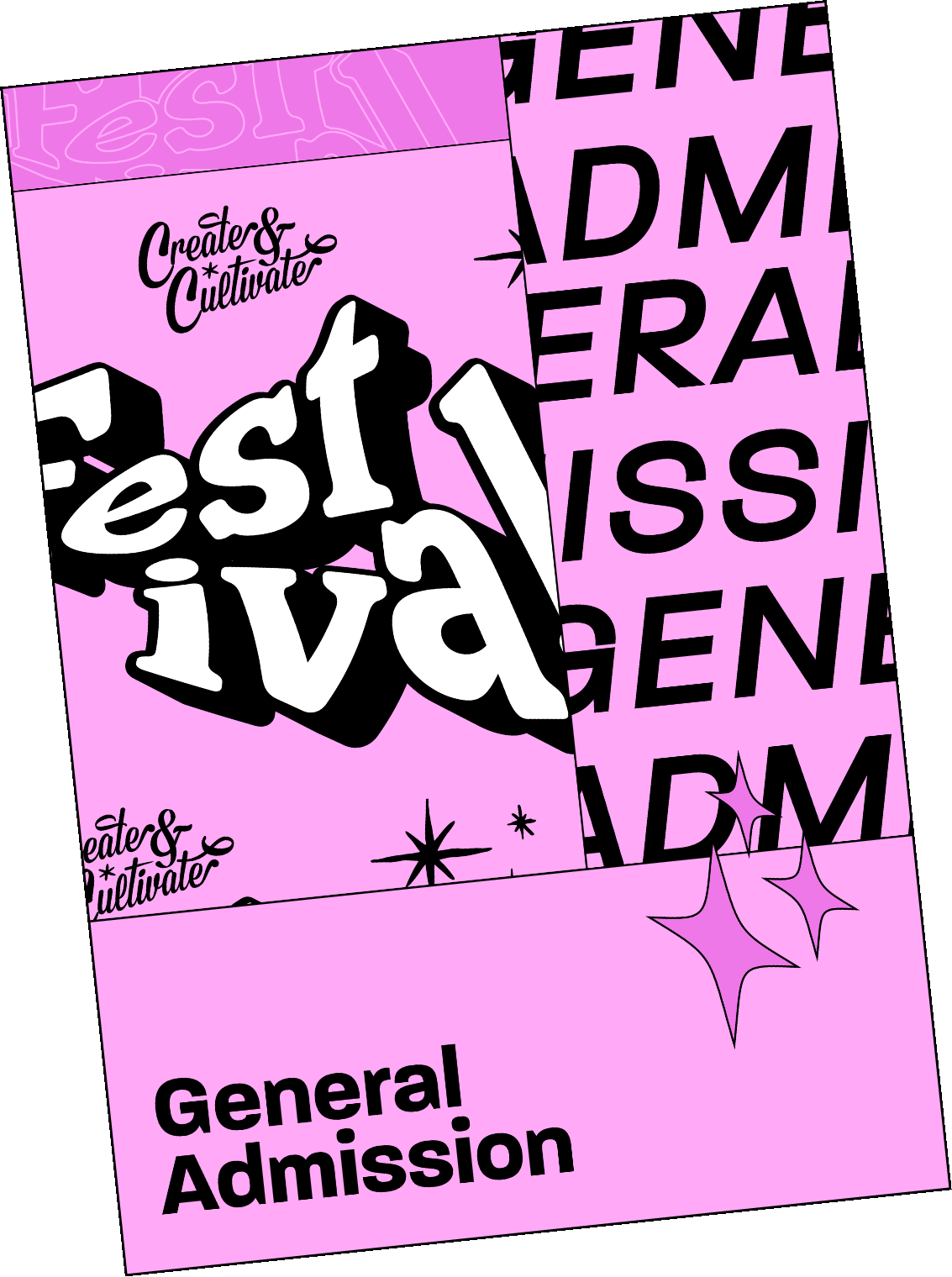 General Admission Ticket Stub