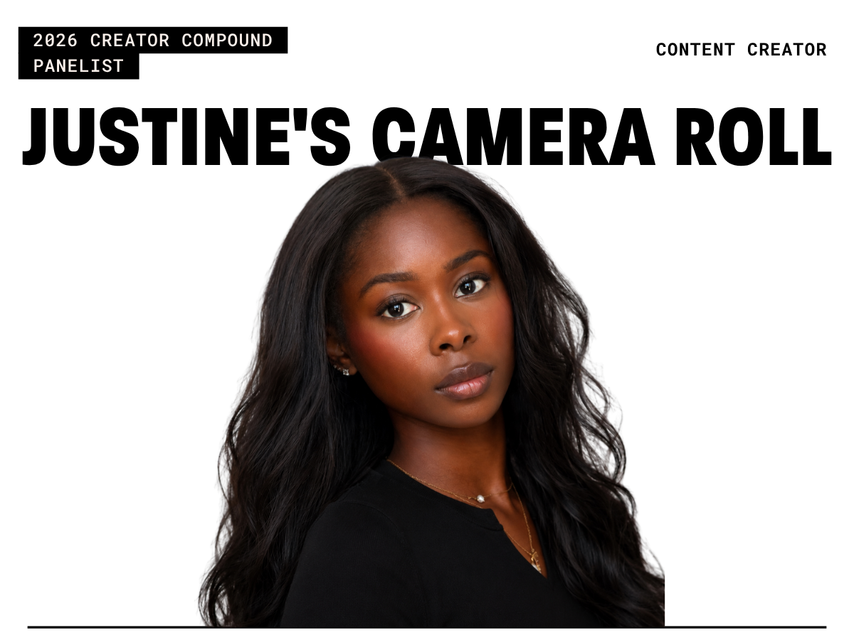 Justine's Camera Roll, Content Creator and 2026 Festival Speaker
