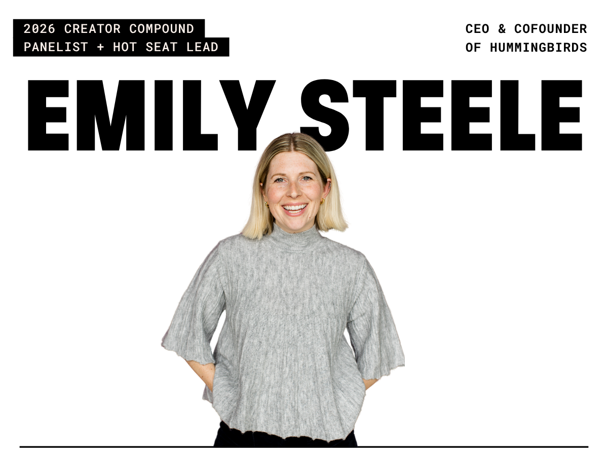 Emily Steele - CEO & Co-Founder of Hummingbirds and 2026 Speaker