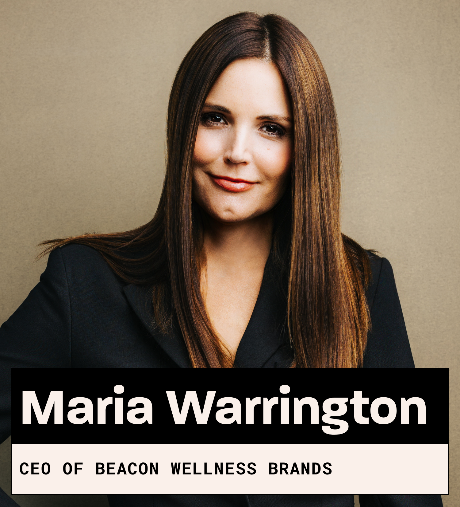 Maria Warrington, CEO of Beacon Wellness Brands