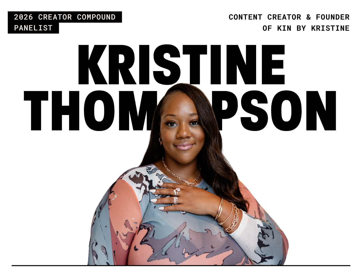 Kristine Thompson - Content Creator & Founder of KIN by Kristine and 2026 Festival Speaker