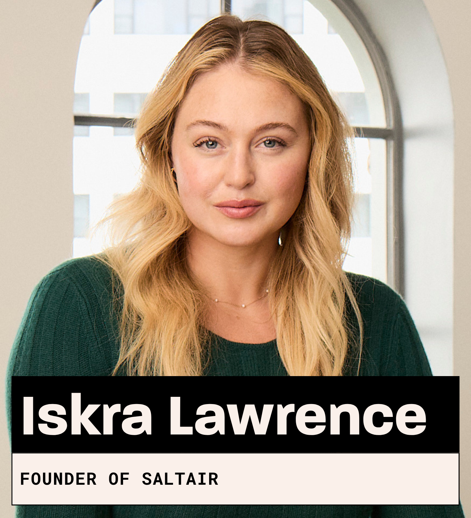Iskra Lawrence, Founder of Saltair