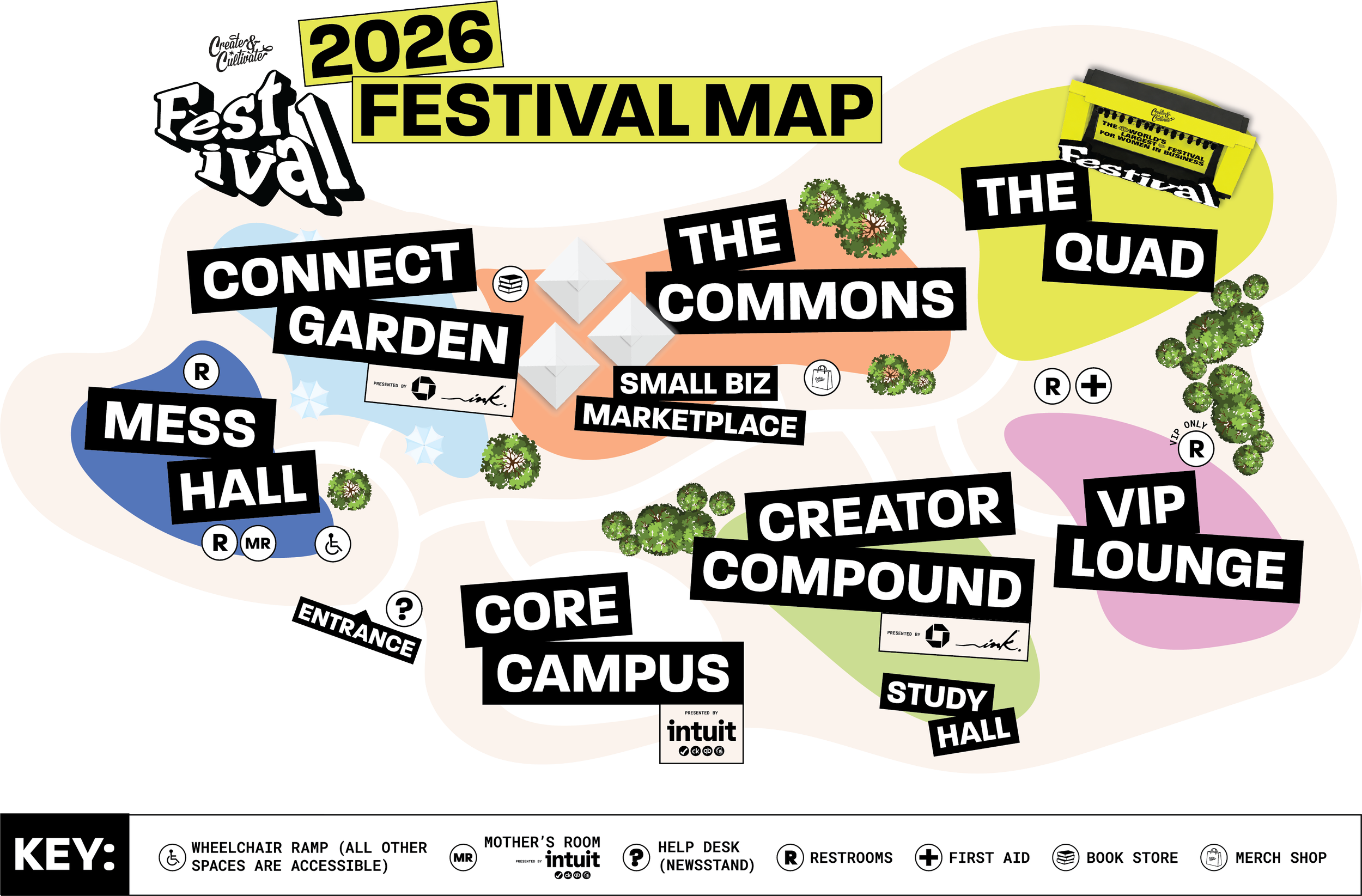 The 2026 Festival Map