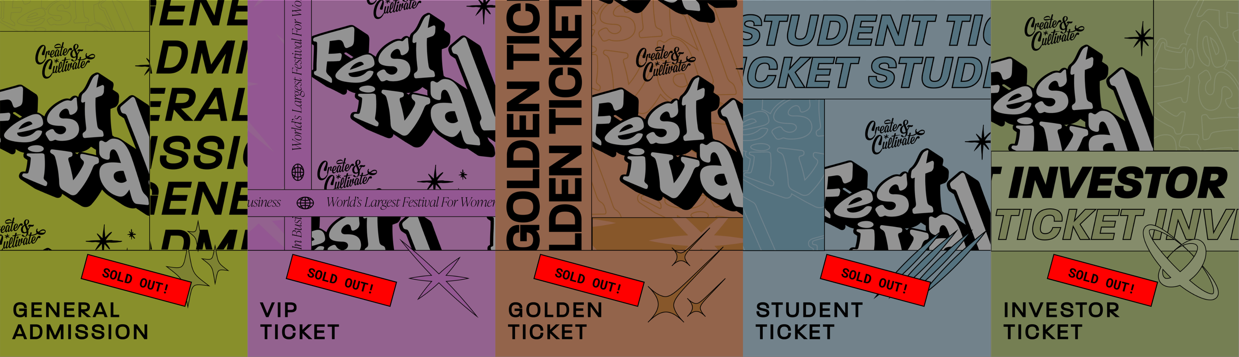 Festival Ticket Stubs