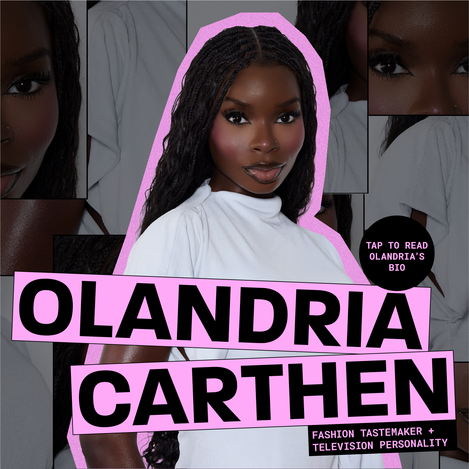 Olandria Carthen - Fashion Tastemaker + TV Personality. Tap to read Olandria's bio.