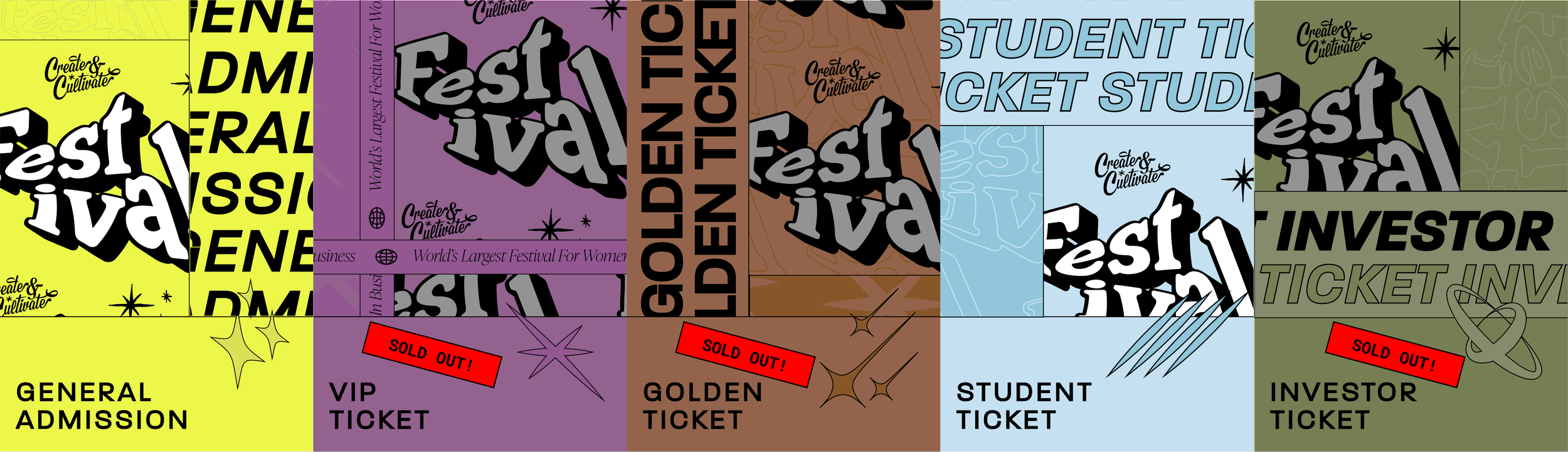 Festival Ticket Stubs