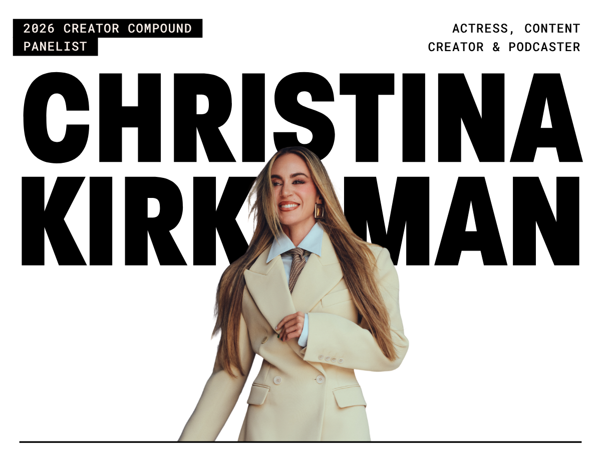 Christina Kirkman - Actress, Content Creator, & Podcaster - and 2026 Festival Speaker