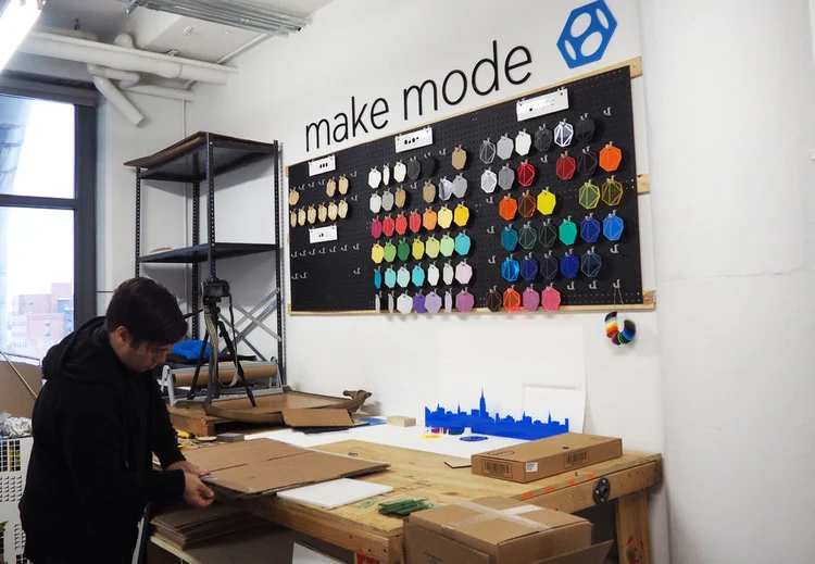 Prototyping for #MagicMaterials at Make Mode in BKLYN