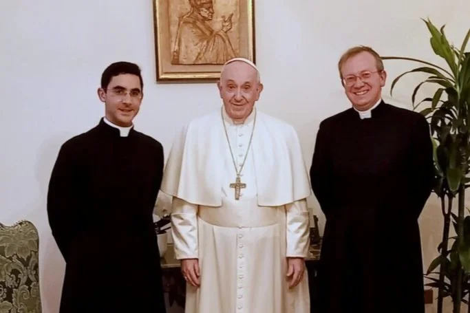 Pope Francis grants private audience to head of FSSP