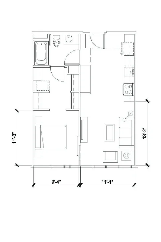 The Hawthorne PDX One Bedroom Apartment Portland 595 sqft.jpg