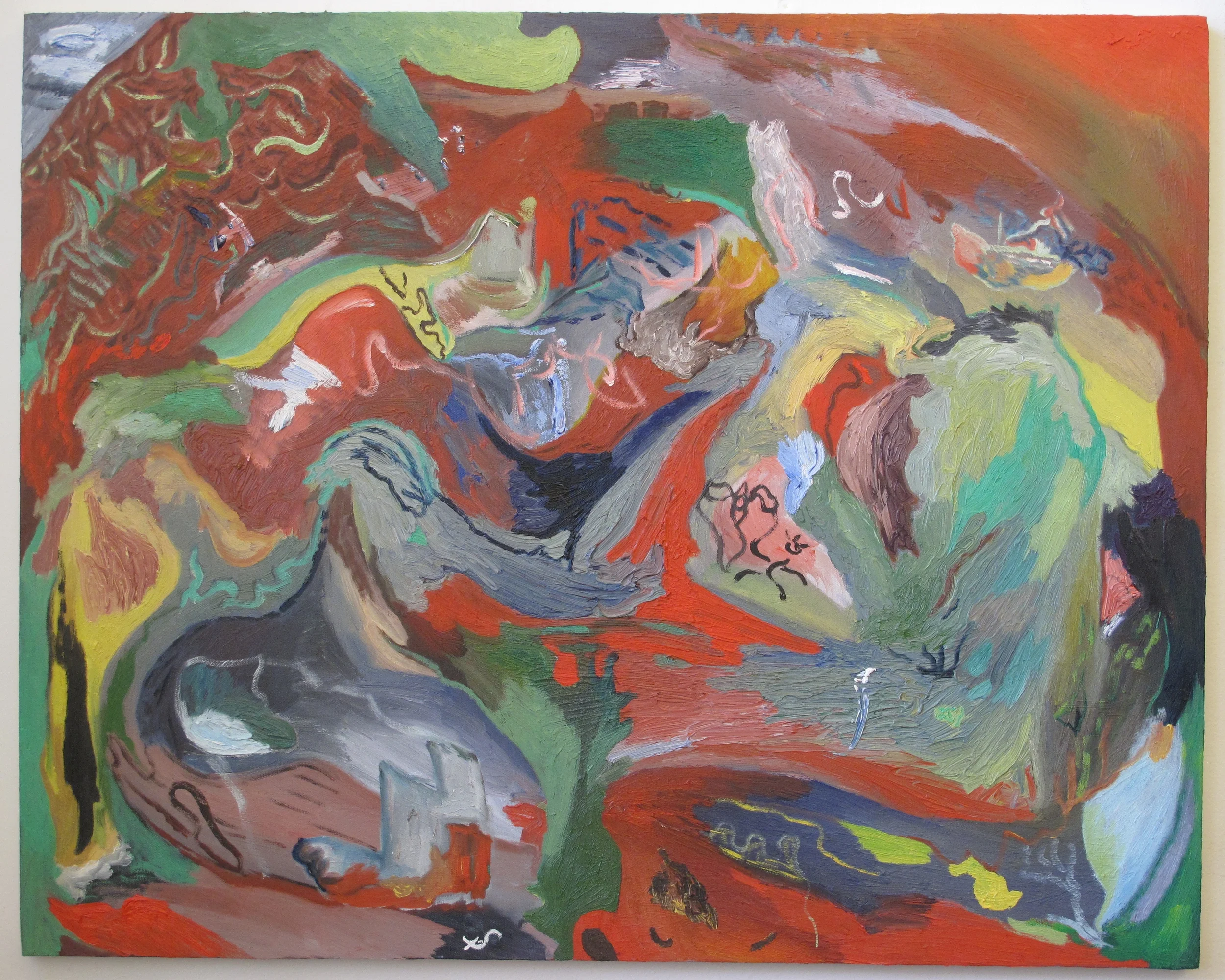 Ohio (2013, Oil on Canvas, 24"/30")