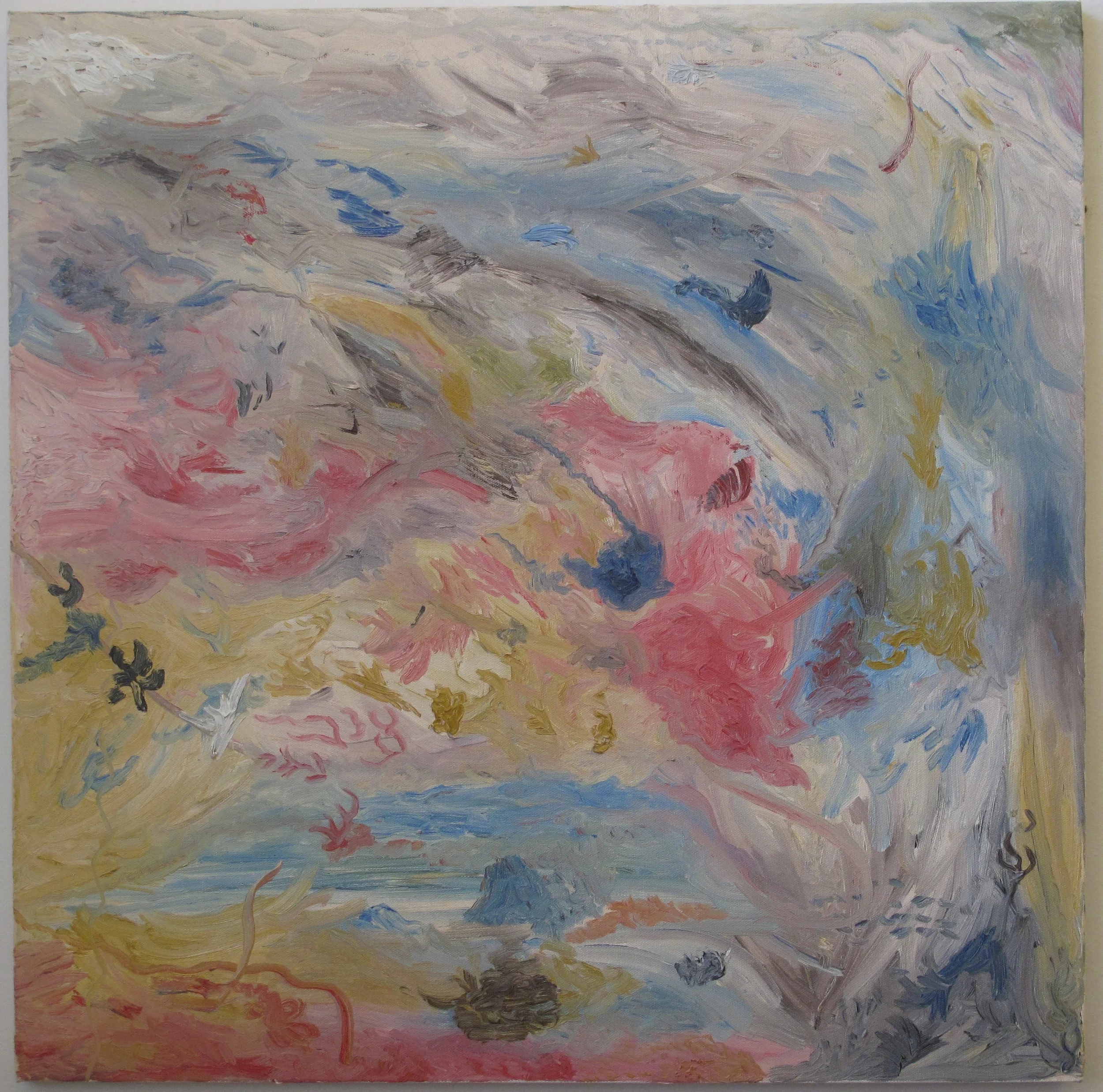 Paradise (2012, Oil on Canvas, 24"/24")