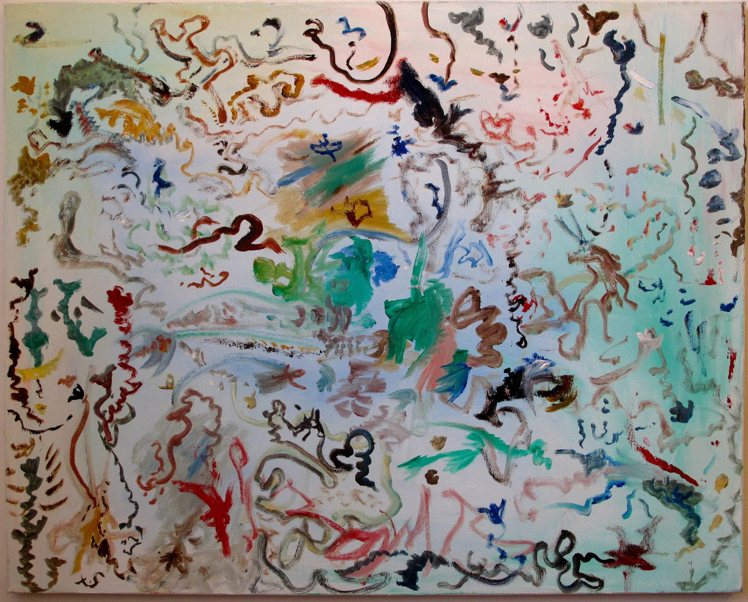 The Secret Garden (2012, Oil on Canvas, 24"/30")